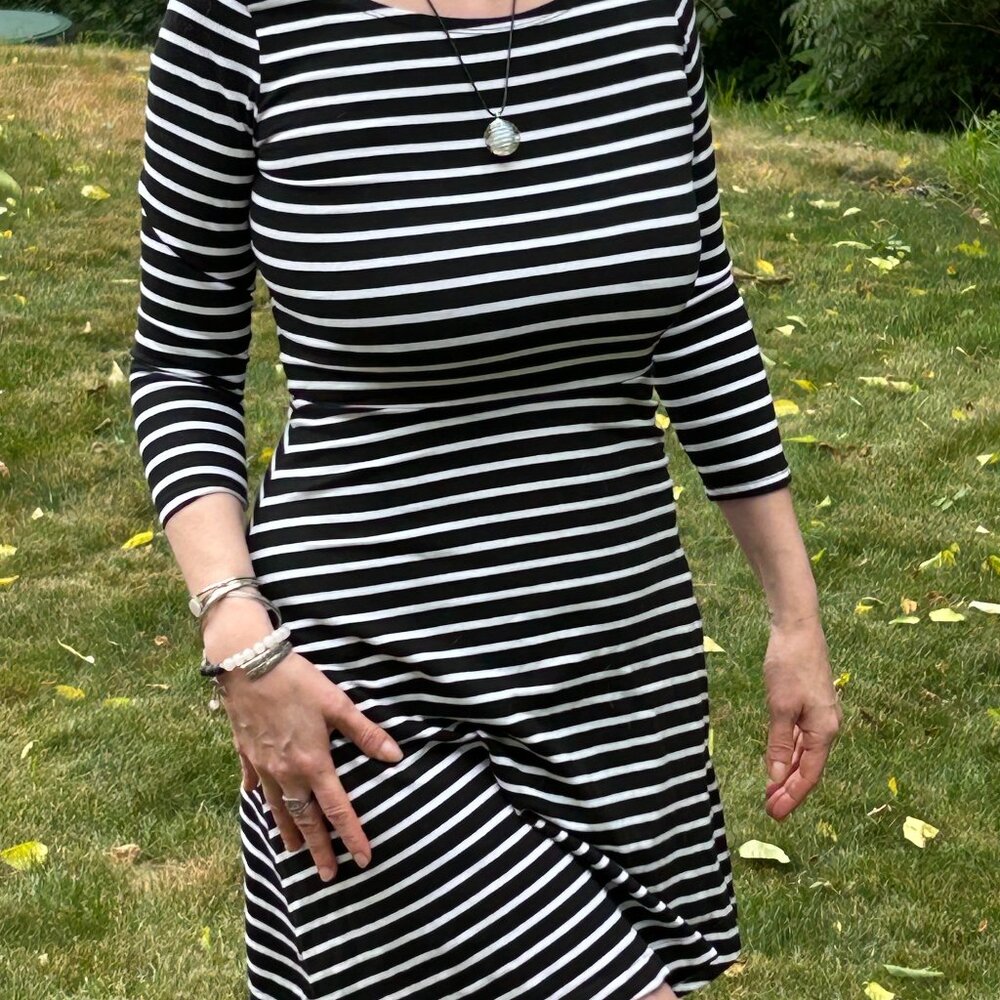 Old Navy striped XS Black/White  Mini Dress